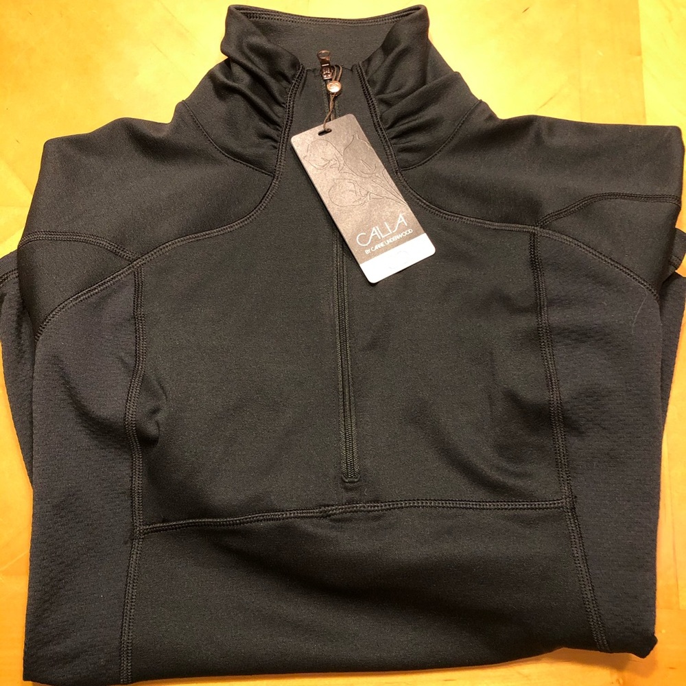 Calia BodyWarm quarter zip, size M